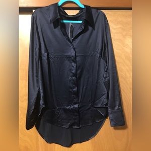 Brand new satiny blouse. Workplace or night out.